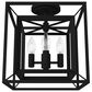 Hunter Doherty 4-Light Pendant in Natural Iron, , large