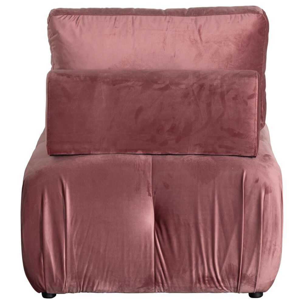 Mayberry Hill Nahla Modular Chair in Marine Rose, , large
