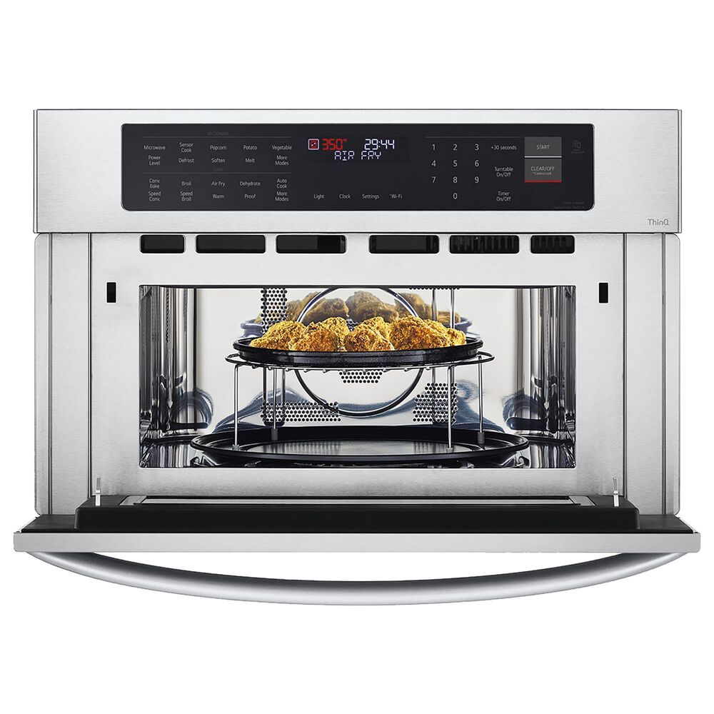 LG 1.7 Cu. Ft. Smart Wi-Fi Enabled Built-In Microwave Oven in Stainless Steel, , large