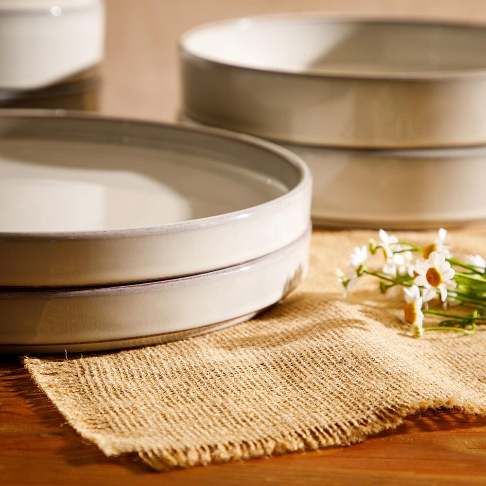 Gibson Homewares Bloomhouse Santorini Mist 16-Piece Dinnerware Set in Moonstone White, , large