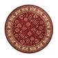 Oriental Weavers Ariana 130_8 8" Round Red Area Rug, , large