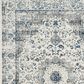 Safavieh Evoke EVK220D 4" Round Grey and Ivory Area Rug, , large