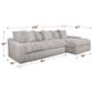 J Cooper USA 2-Piece Stationary Sectional in Julia Fog, , large