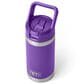 YETI Rambler Jr 12 Oz Kids Water Bottle with Color-Matched Straw Cap in Pace Purple, , large