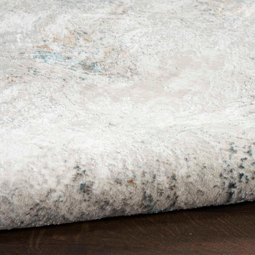 Nourison Glitz GLZ20 Grey and Multicolor 9&#39; x 12&#39; Area Rug, , large