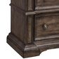 Chapel Hill Queen Bed and Two Nightstands in Brown, , large