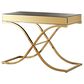 Furniture of America Flanagan Console Table in Brass, , large