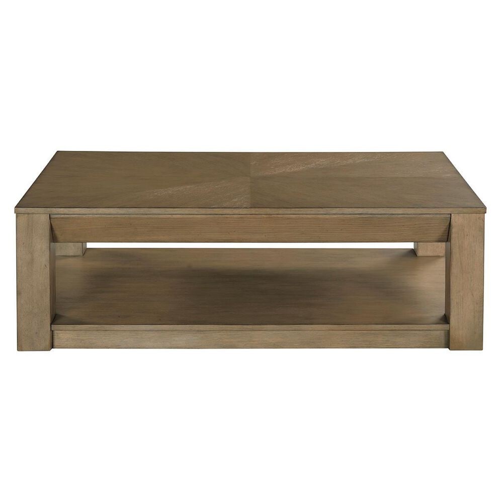 American Drew Paulson Rectangular Coffee Table with Drawers in Cocoa, , large