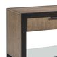 Lexington Furniture Zanzibar Ruso 1-Drawer Open Nightstand in Medium Taupe, Espresso and Dark Umber, , large