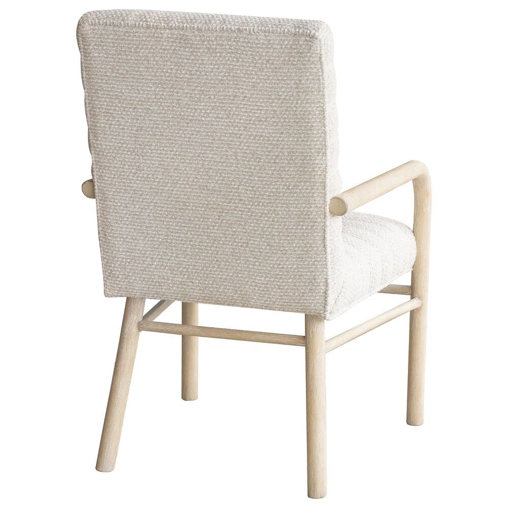 Chapel Hill Huntington Upholstered Dining Arm Chair in Beach Grass, , large