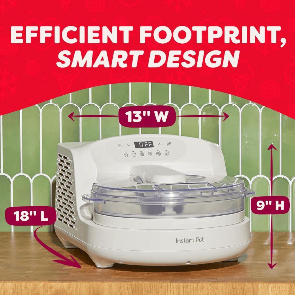 Instant Brands 13" Ice Cream Maker in Sea Salt, , large
