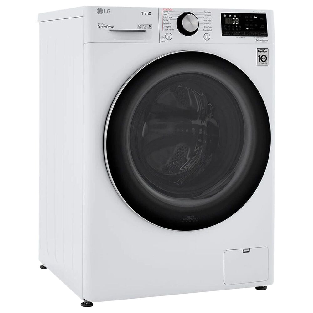LG 2.4 Cu.Ft. Smart Wifi Enabled Compact Front Load AllInOne Washer