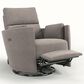 Eastern Shore Compass Power Swivel Glider with USB in Pebble, , large