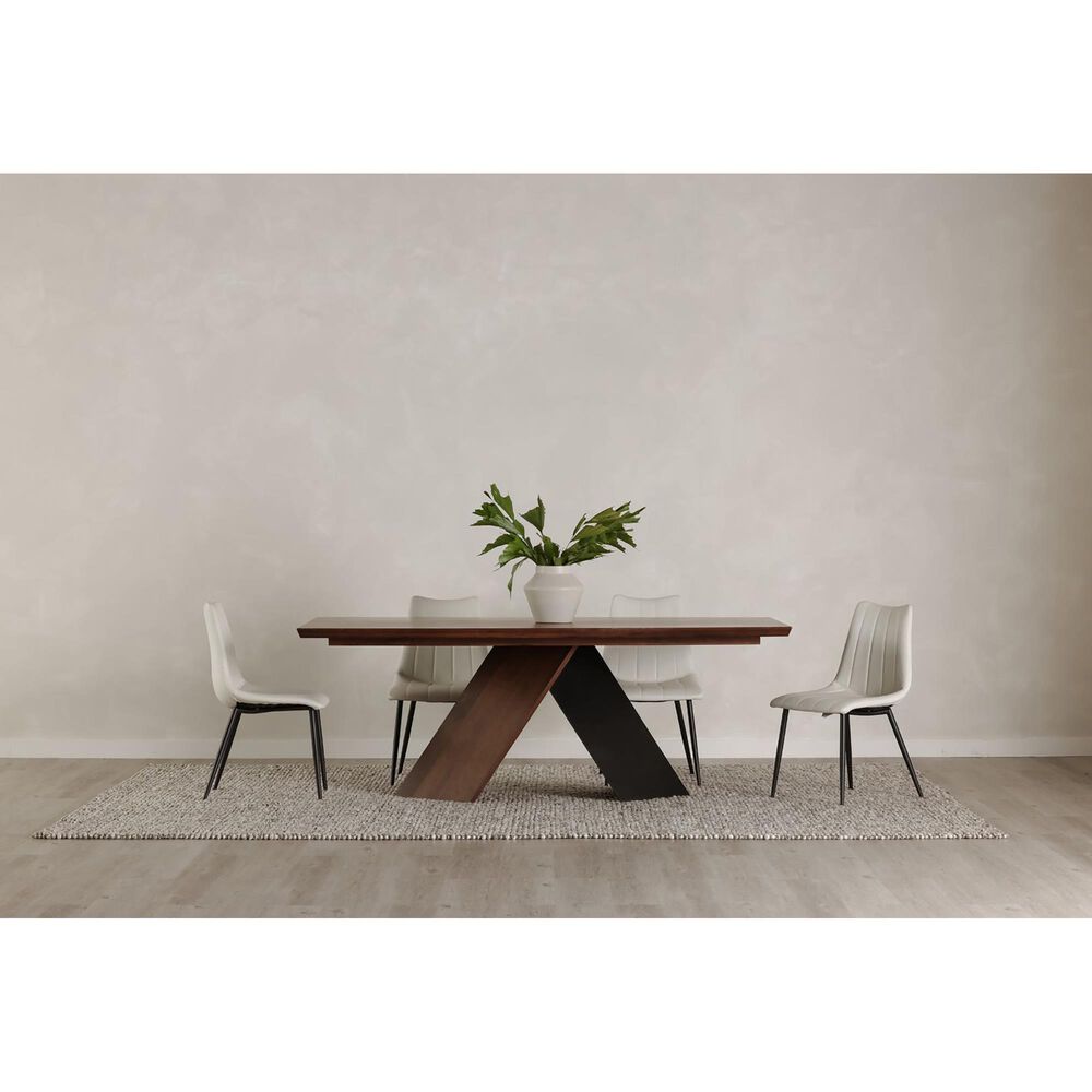 Moe&#39;s Home Collection Axio Dining Table in Brown - Table Only, , large