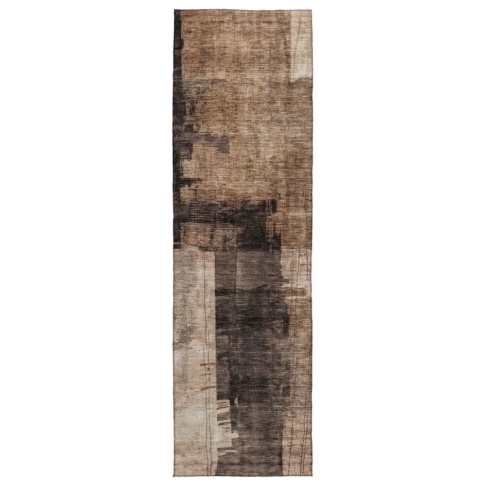 Dalyn Rug Company Nouveau NV10 2"3" x 7"6" Brown Indoor/Outdoor Runner, , large