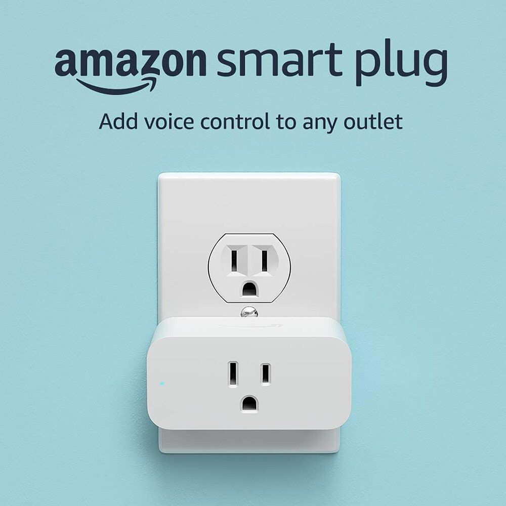 Amazon Smart Plug V2 in White- Works with Alexa, , large