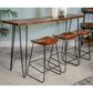 Signature Design by Ashley Wilinruck Counter Height Stool in Brown and Black, , large