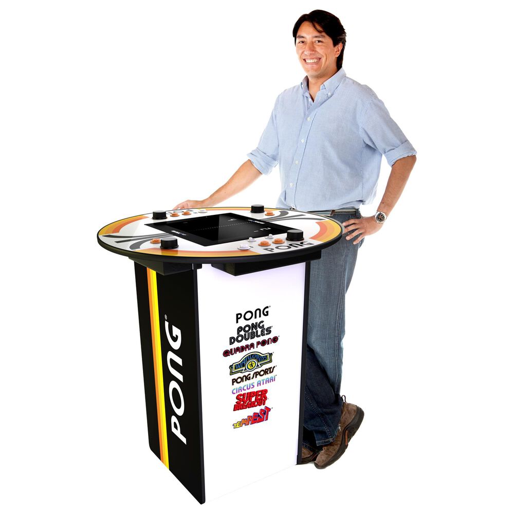 Arcade1up Pong 4 Player Pub Table, , large