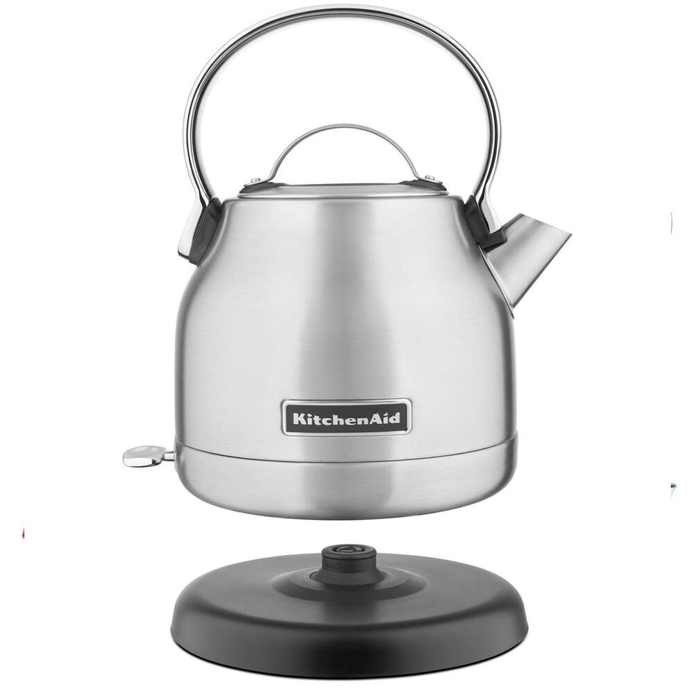 underviser Electrify Frosset KitchenAid 1.25L Small Space Kettle in Stainless Steel | NFM