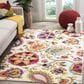 Safavieh Monaco MNC229A-4 4" x 5"7" Ivory/Multi Area Rug, , large