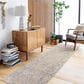 Surya Cardiff CDF-2310 Charcoal, Light Gray, Medium Gray, Camel and Blue 2"7" x 7"3" Runner, , large