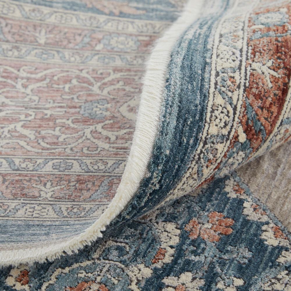 Feizy Marquette 4&#39; x 5&#39;3&quot; Gray and Multicolor Area Rug, , large