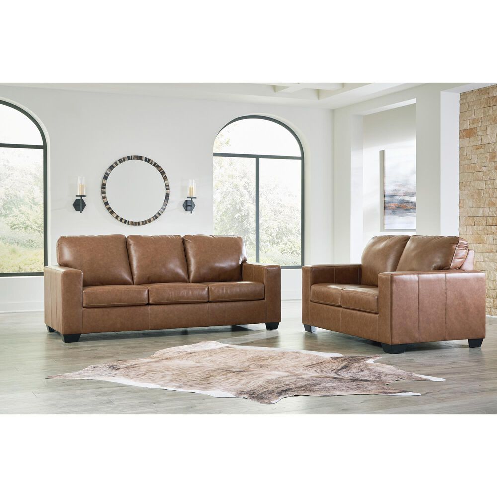Ashley Bolsena Stationary Sofa in Caramel, , large