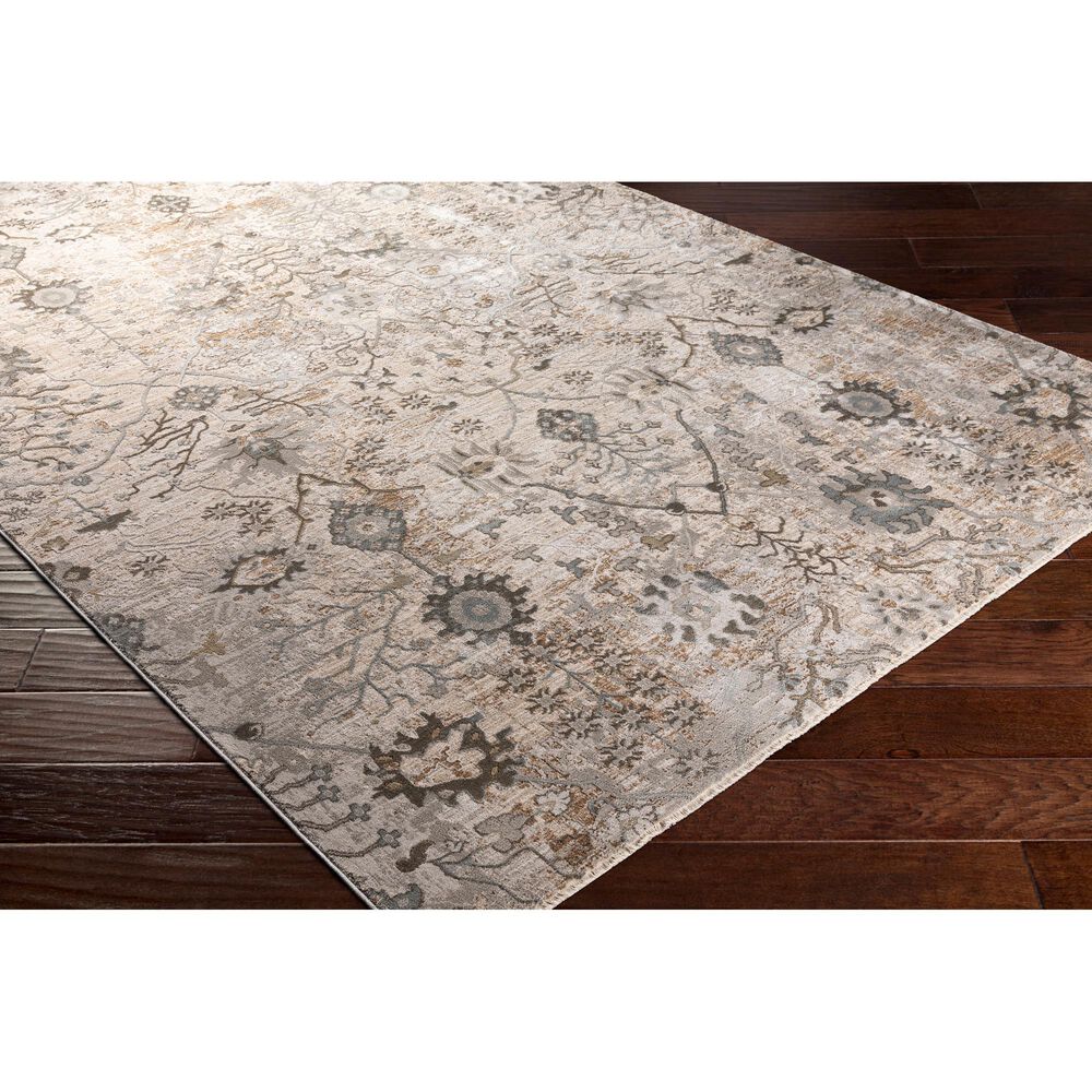 Surya Brunswick 7&#39;10&quot; x 10&#39;3&quot; Ivory, Gray and Green Area Rug, , large