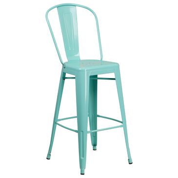 Flash Furniture 30" Barstool in Green, , large