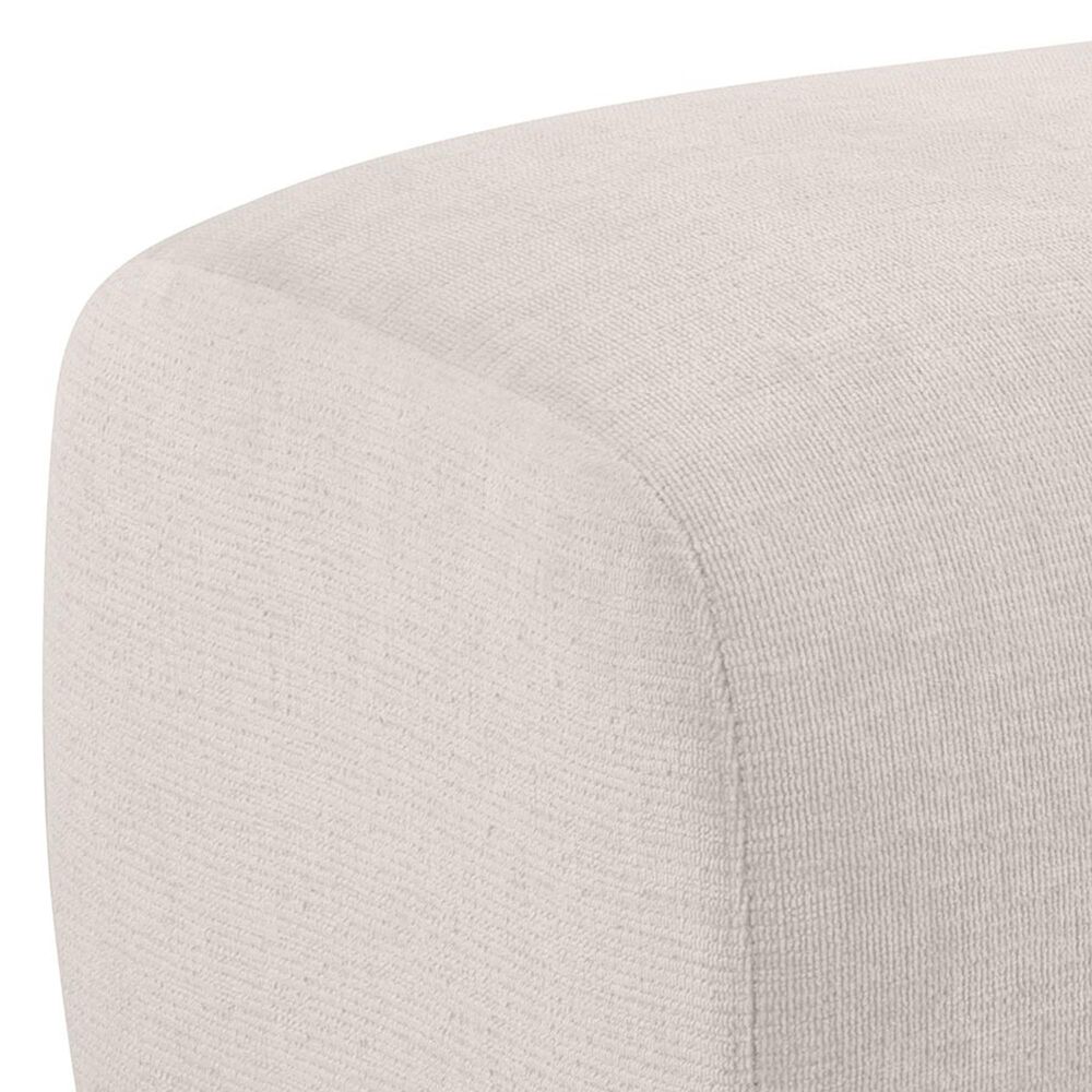 Coaster Burnett Upholstered Ottoman in Ivory, , large