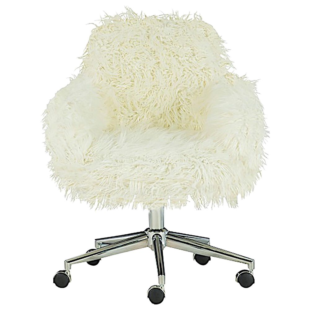 Linden Boulevard Sylvie Office Chair in White, , large