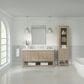 James Martin Vanities Breckenridge 22" Linen Cabinet in Whitewashed Oak, , large