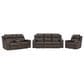 Ashley Lavenhorne 3-Piece Manual Reclining Living Room Set in Umber, , large