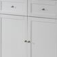 Pacific Landing Kitchen Cart in Natural/White, , large