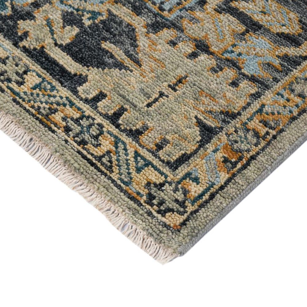 Amer Rugs Willow 9&#39; x 12&#39; Beige and Aqua Area Rug, , large