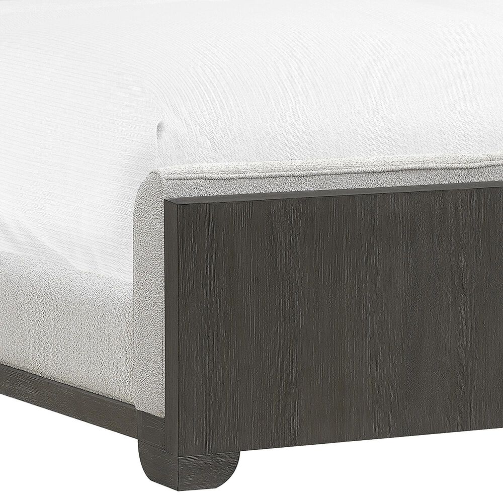 Nicolette Home Anderson Park Dark Queen Upholstered Bed in Frontier Brown, , large