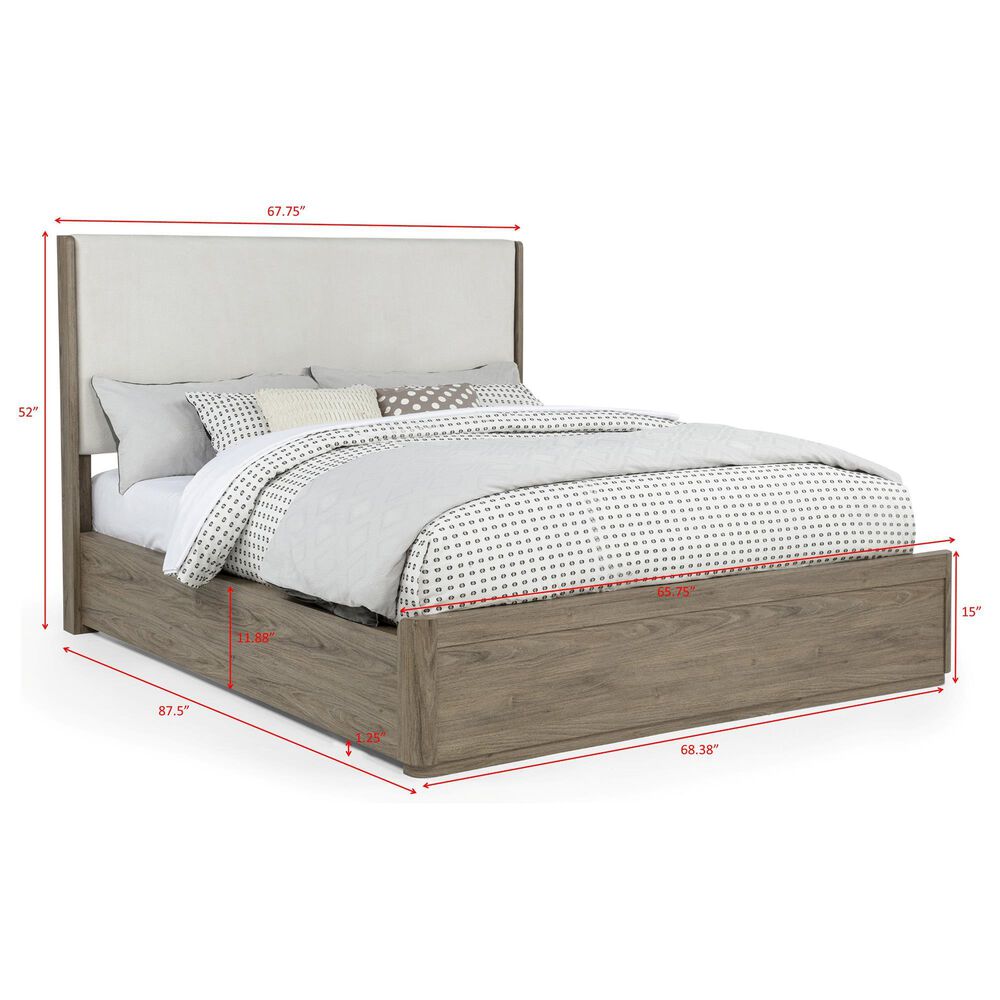 Crown Mark Veranda Queen Panel Bed in Khaki, , large