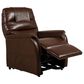 Lounge Destin Comfort Zone 1 Power Lift Recliner with Power Headrest in Chestnut, , large