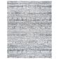 Safavieh Micro-Loop MLP228A 8" x 10" Ivory and Black Area Rug, , large