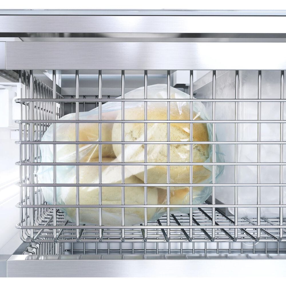 Miele 36" Bottom Mount Refrigerator with MasterCool on Left Hinge in Stainless Steel, , large