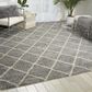 Nourison Brisbane BRI08 5" x 7" Ash Area Rug, , large