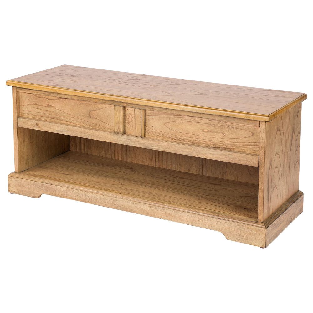 Butler Efrem Storage Bench in Natural, , large