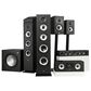 Polk Audio Slim Low Profile Speaker in Black, , large