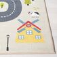 Safavieh Kids Playhouse 2"2" x 8" Beige and Green Runner, , large