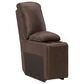 Ashley Dunleith 6-Piece Power Reclining Curved Sectional in Chocolate, , large