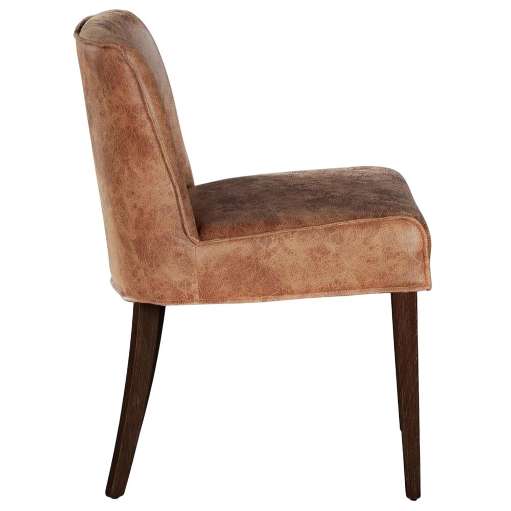 Home Trends &amp; Design Buddy Side Chair in Matte Brown, , large