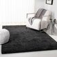 Safavieh August Shag AUG900H 6" x 9" Charcoal Area Rug, , large