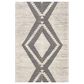 Surya Azalea 2" x 3" Black and Ivory Indoor/Outdoor Area Rug, , large