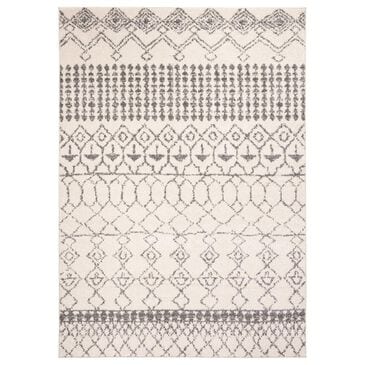 Safavieh Tulum  5"3" x 7"6" Ivory and Grey Area Rug, , large
