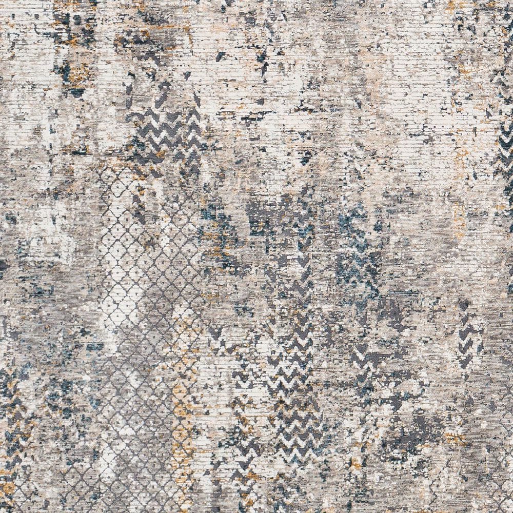 Surya Cardiff CDF-2302 Light Gray, Charcoal, Light Beige, Tan and Dark Blue 10&#39; x 13&#39;11&quot; Area Rug, , large
